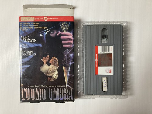 Vhs uomo ombra alec baldwin - l'uomo,