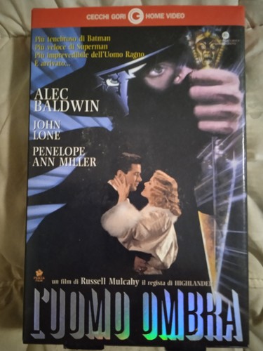 Vhs uomo ombra the shadow - vhs,