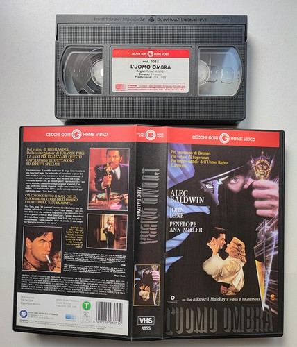 Uomo ombra alec baldwin vhs - ombra,